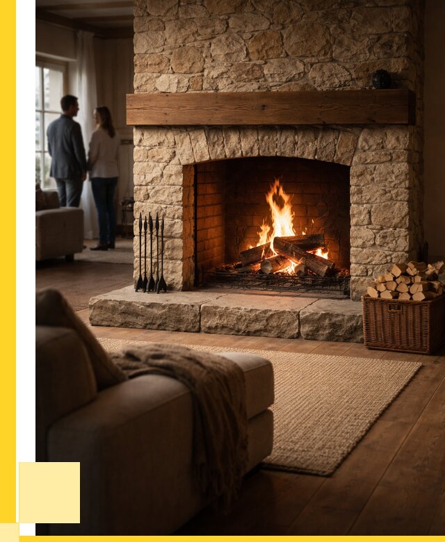 Открытые камины под ключ в Большой Камне от 152115 р. ЭриданБль