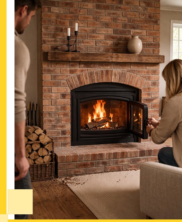 Кирпичные камины под ключ в Большой Камне от 152115 р. | ЭриданБль