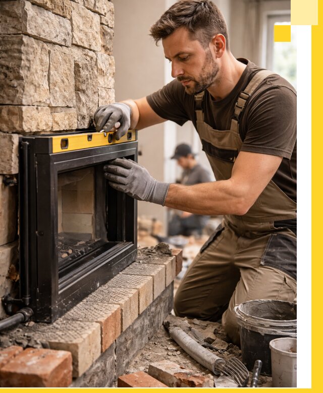 Дровяные камины под ключ в Большой Камне: монтаж, обустройство