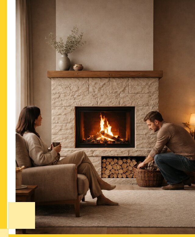 Камины для дома в Большой Камне под ключ от 152115 р. | ЭриданБль