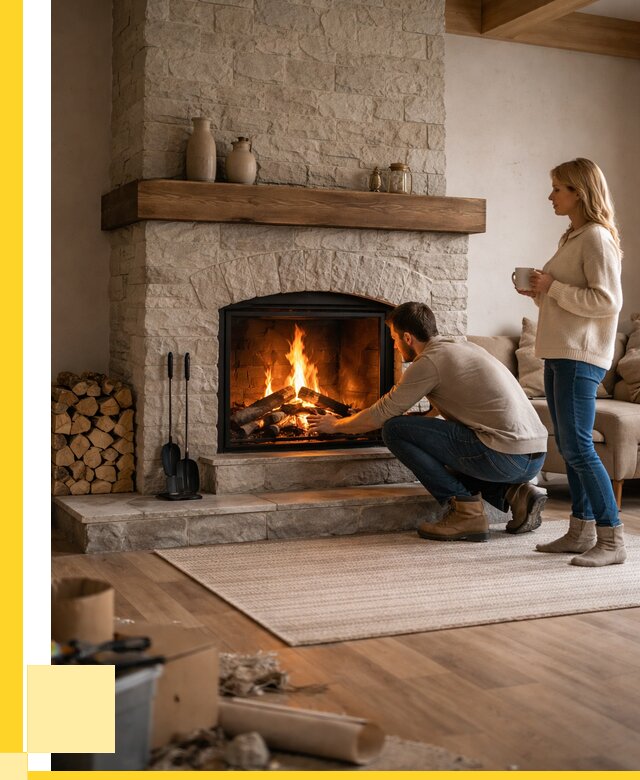 Камины для загородного дома в Большой Камне от 354935 р., ЭриданБль