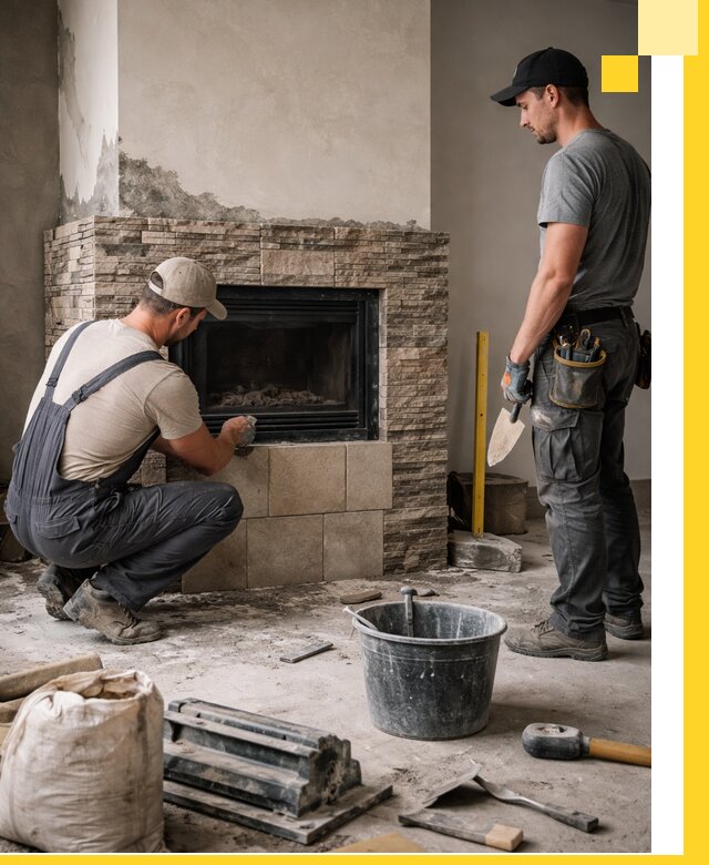 Камины под ключ в Большой Камне: проект, изготовление и монтаж