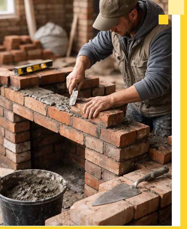 Кладка каминов под ключ в Большой Камне профессиональная отделка и монтаж