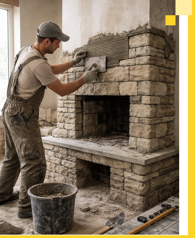 Строительство каминов под ключ в Большой Камне от проектирования до монтажа