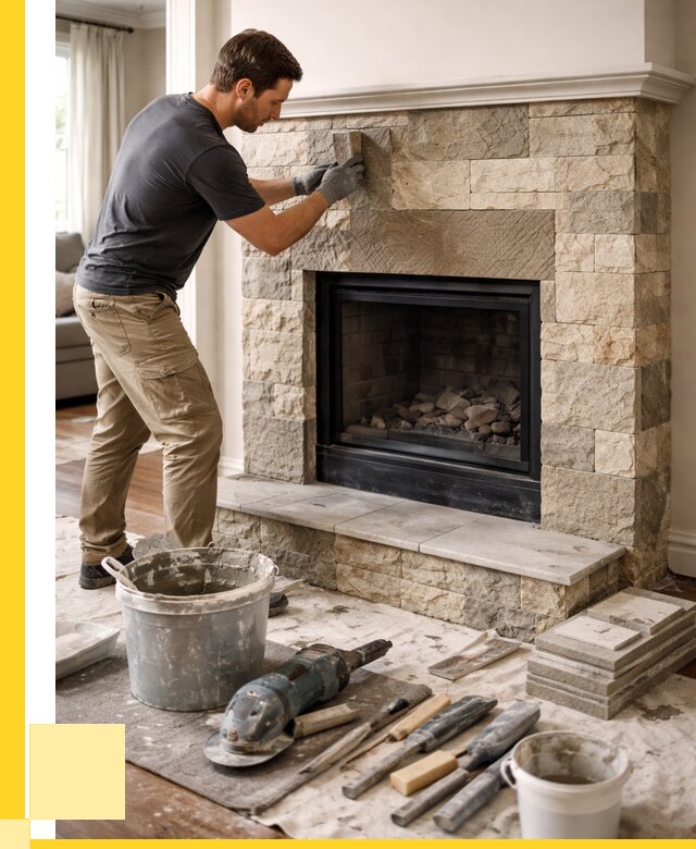 Ремонт каминов и печей в Большой Камне от 15212 р. | ЭриданБль