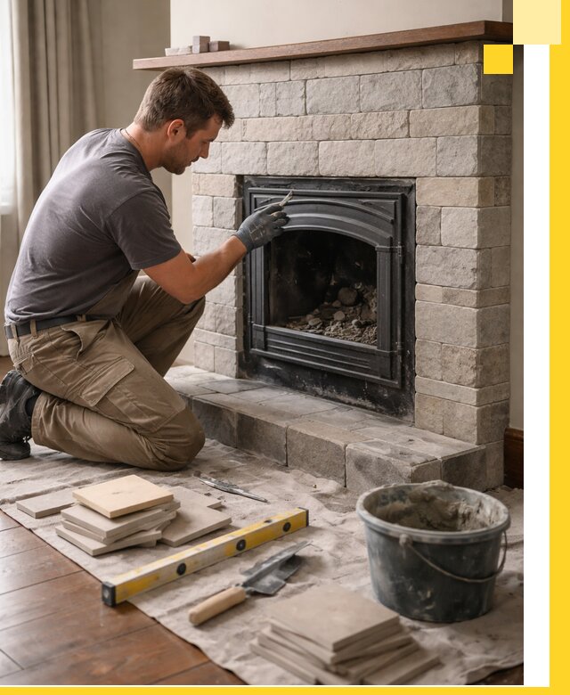 Профессиональный ремонт каминов в Большой Камне восстановление и сервис