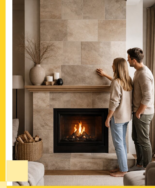 Облицовка каминов керамогранитом в Большой Камне от 4563 р. | ЭриданБль