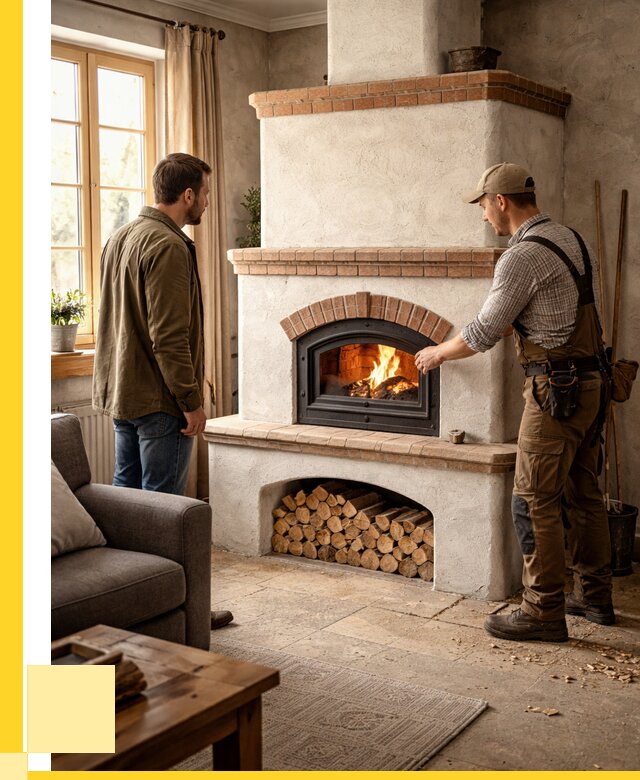 Печи камины в Большой Камне: кирпичные, изразцовые от 60846 р. | ЭриданБль