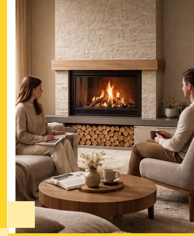 Камины со стеклом в Большой Камне от 182538 р. | ЭриданБль — топки 3 стекла