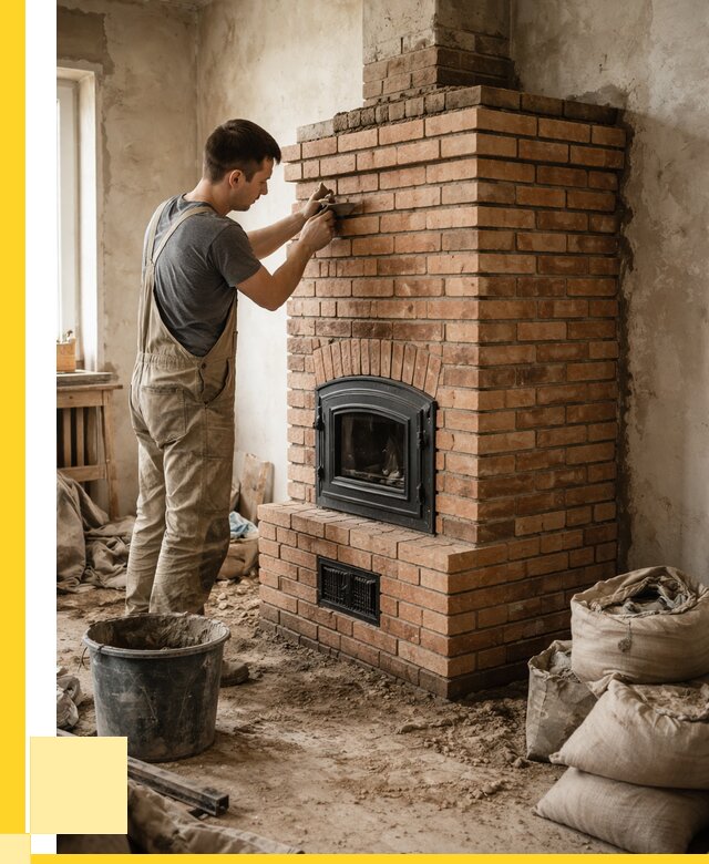 Строительство печей в Большой Камне от 65917 р. под ключ, ЭриданБль