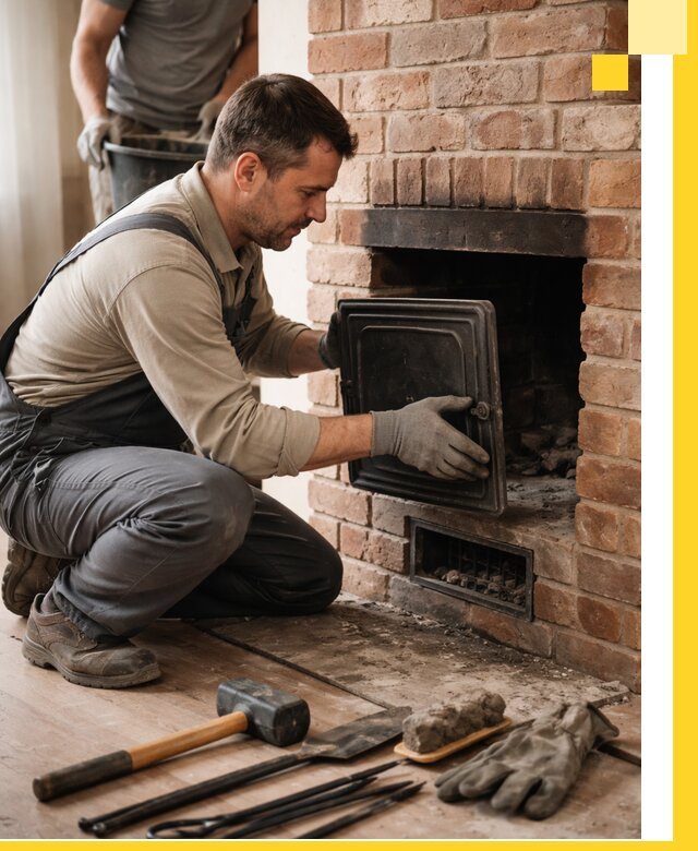 Ремонт печей в Большой Камне с гарантией качества и безопасности