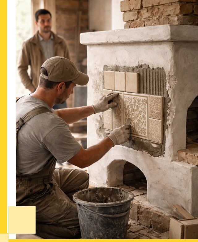 Отделка печей и банных печей в Большой Камне от 35494 р. | ЭриданБль