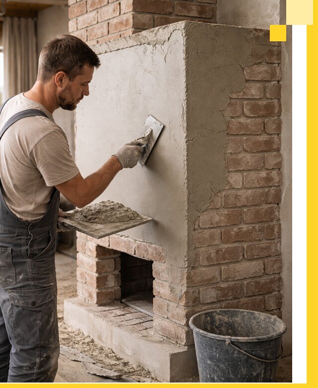 Отделка печей и облицовка каминов в Большой Камне под ключ