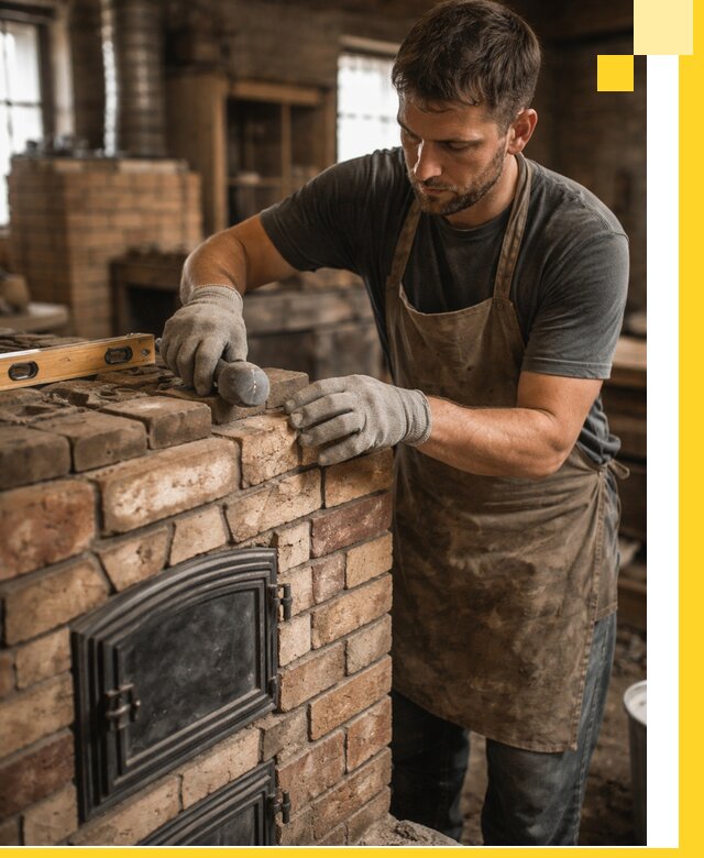 Изготовление печей на заказ в Большой Камне с проектом и монтажом