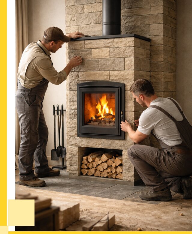 Дровяные кирпичные печи в Большой Камне от 45635 р. | ЭриданБль