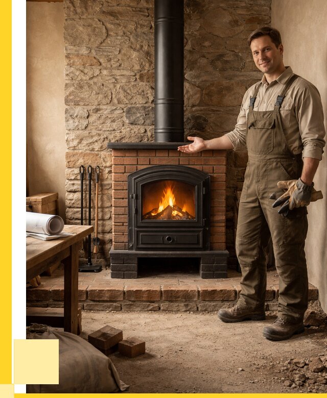 Печи отопительные из кирпича в Большой Камне от 81128 р., ЭриданБль