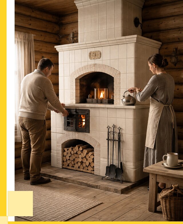 Русские печи в Большой Камне: установка от 152115 р. ЭриданБль