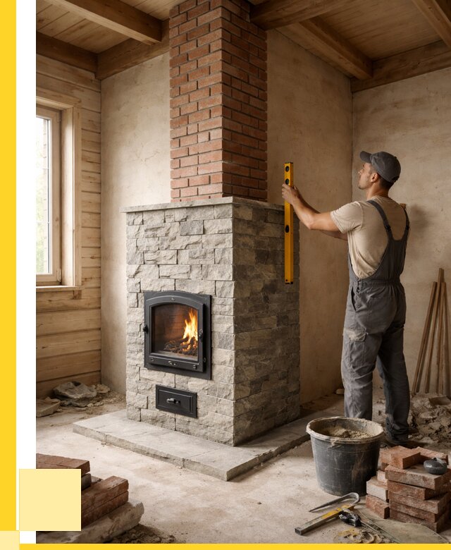 Печи и дымоходы под ключ в Большой Камне от 45635 р., ЭриданБль