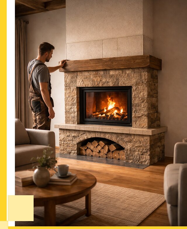 Печи камины для дома под ключ в Большой Камне от 55776 р. | ЭриданБль