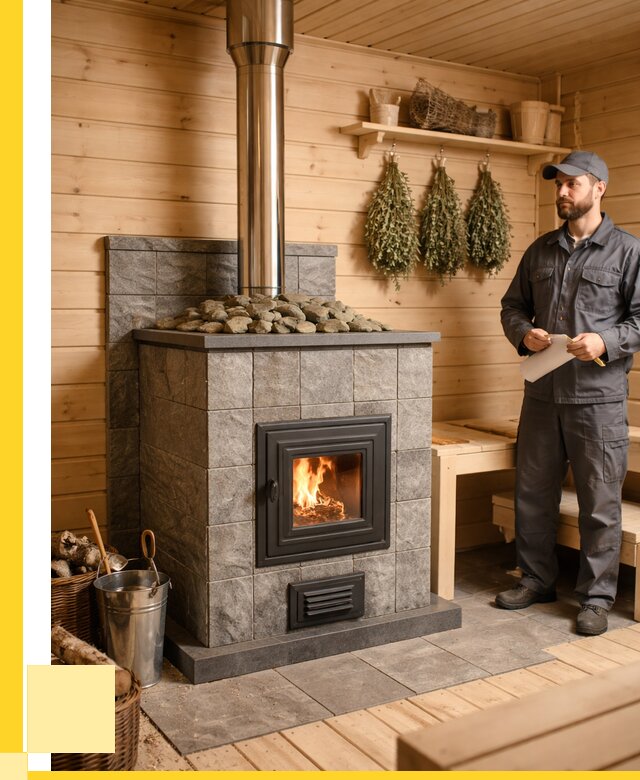 Печи для бани под ключ в Большой Камне от 121692 р. | ЭриданБль