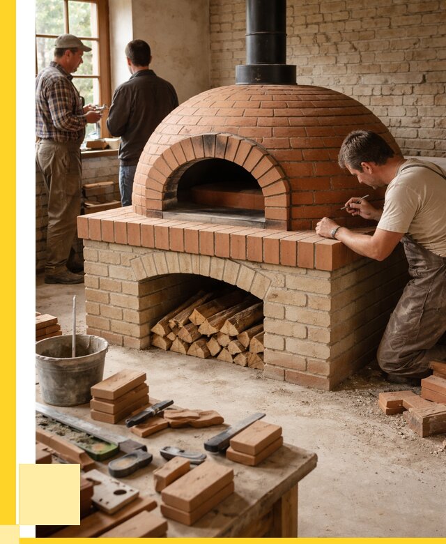 Помпейская печь дровяная для пиццы в Большой Камне | ЭриданБль от 202820 р.