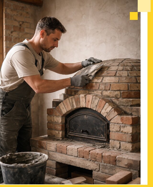 Изготовление и монтаж помпейских печей на заказ в Большой Камне