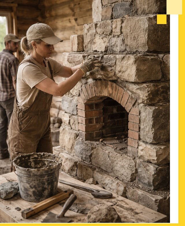 Каменные печи на заказ и монтаж в Большой Камне, долговечные решения