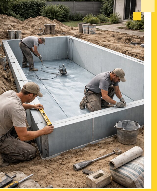 Профессиональный монтаж бассейнов под ключ в Большой Камне с гарантией