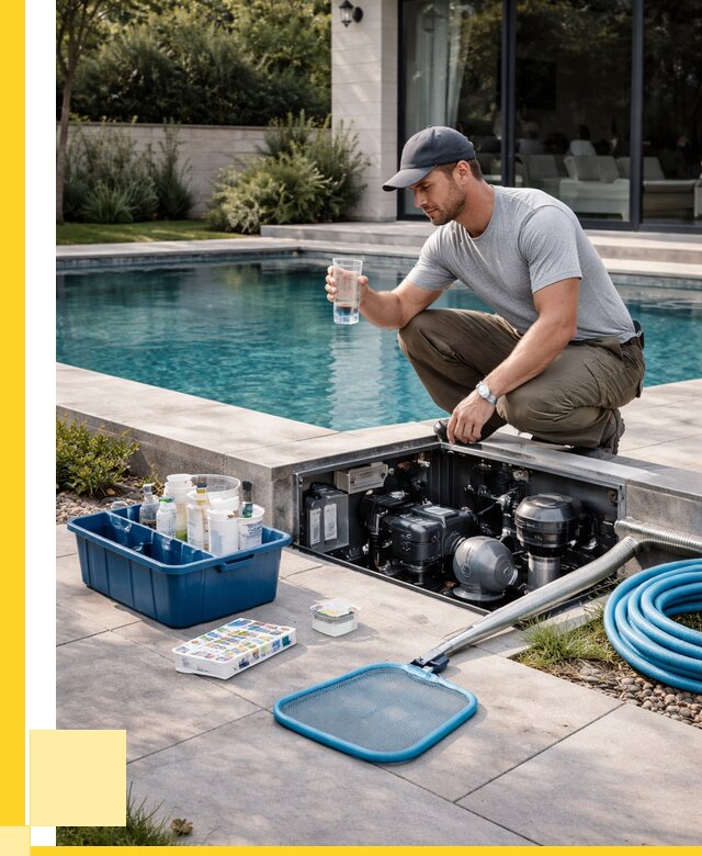 Обслуживание бассейнов в Большой Камне от 4563 р. - сервис ЭриданБль