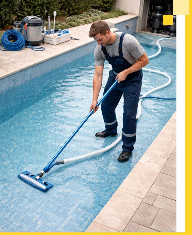 Профессиональная чистка бассейнов и фильтров в Большой Камне под ключ