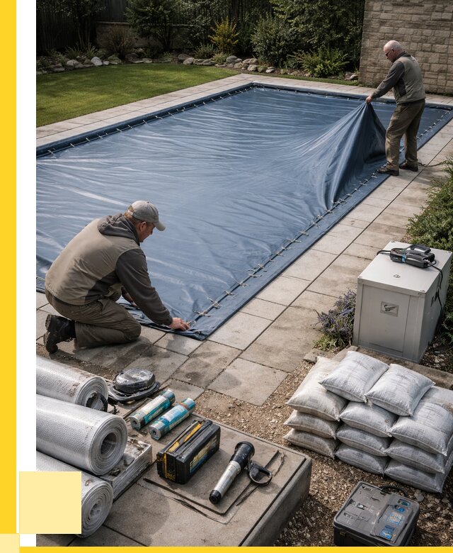 Консервация бассейнов в Большой Камне под ключ от 6592 р. | ЭриданБль