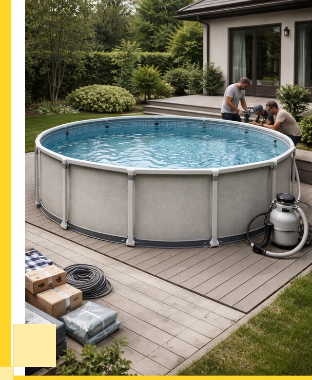 Купить каркасные бассейны в Большой Камне от 45635 р. | ЭриданБль