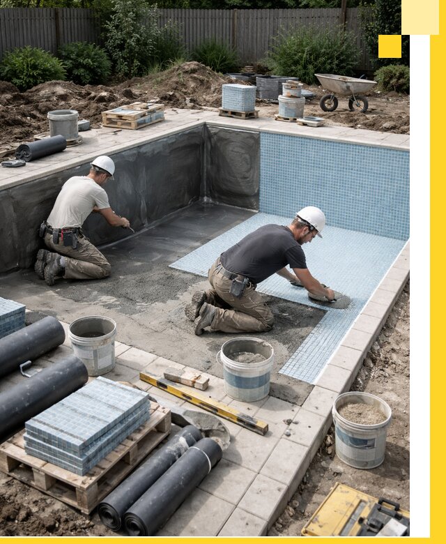 Проектирование и строительство стационарных бассейнов в Большой Камне