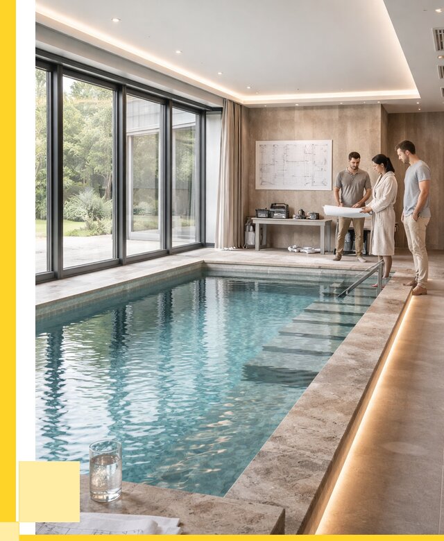 Закрытые бассейны под ключ в Большой Камне от 2535250 р. | ЭриданБль