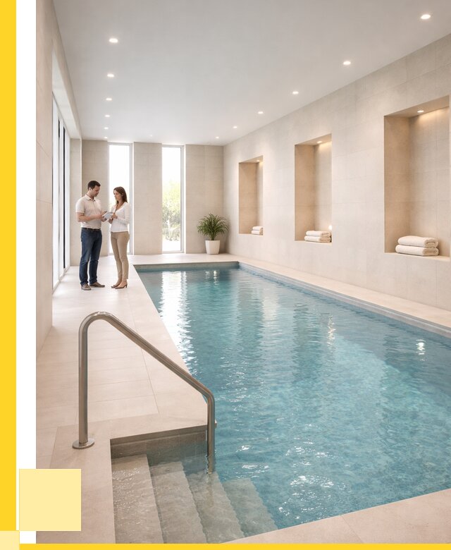 Бассейны в помещении под ключ в Большой Камне от 1521150 р. | ЭриданБль