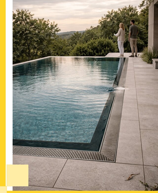 Проект переливные бассейны в Большой Камне от 2535250 р. | ЭриданБль