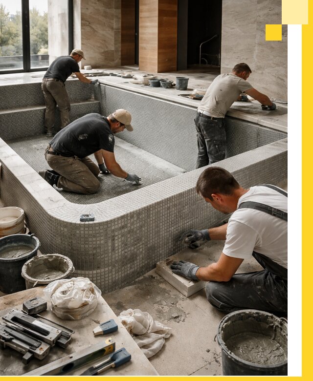 Строительство и установка СПА бассейнов под ключ в Большой Камне