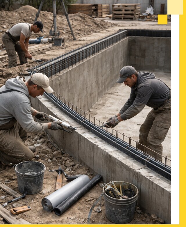 Качественный монтаж чаши бассейна в Большой Камне под ключ с гарантией