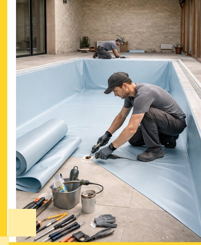 Пленка ПВХ для бассейнов в Большой Камне от 2535 р. | ЭриданБль