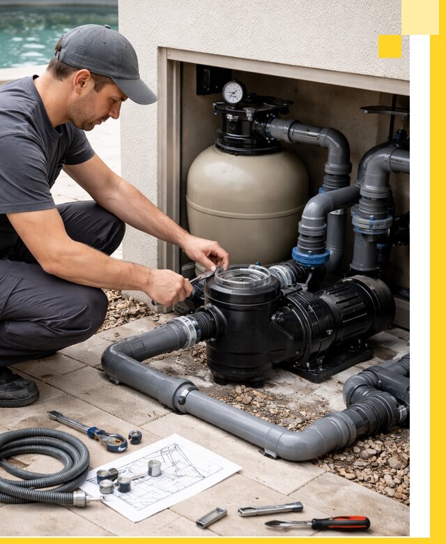 Поставка, монтаж и сервис насосов для бассейнов в Большой Камне