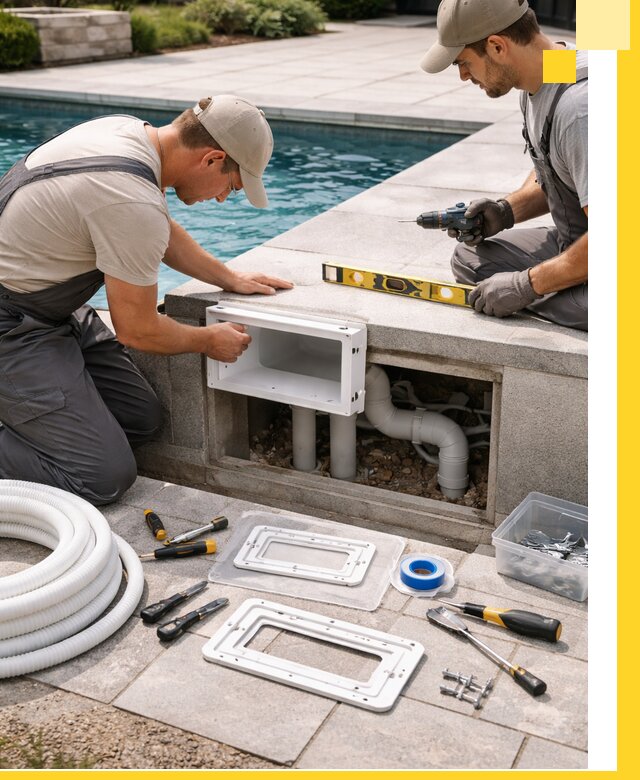 Поставка и установка скиммеров для бассейнов в Большой Камне