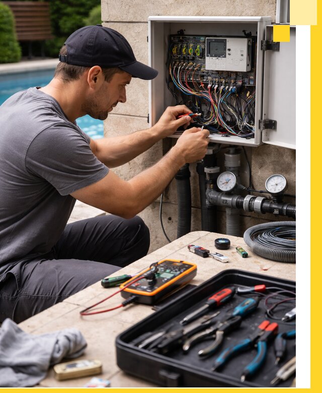 Комплексная автоматика для бассейнов в Большой Камне: управление и очистка