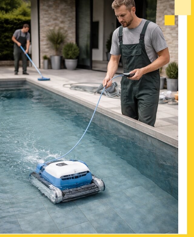 Роботы пылесосы для бассейнов в Большой Камне, продажа и обслуживание