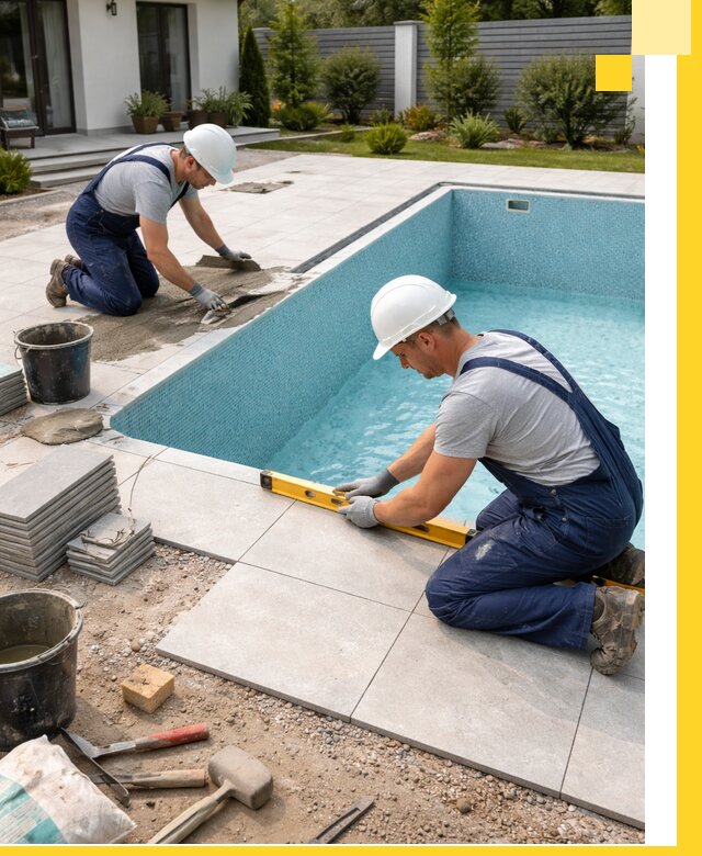 Строительство и монтаж плавательных бассейнов под ключ в Большой Камне