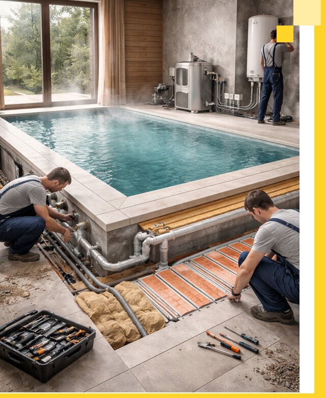 Проектирование и строительство тёплых бассейнов в Большой Камне