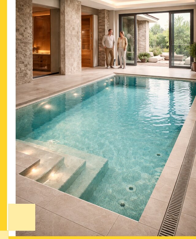 Бассейн во дворе в Большой Камне: проект, отделка от 1216920 р. | ЭриданБль