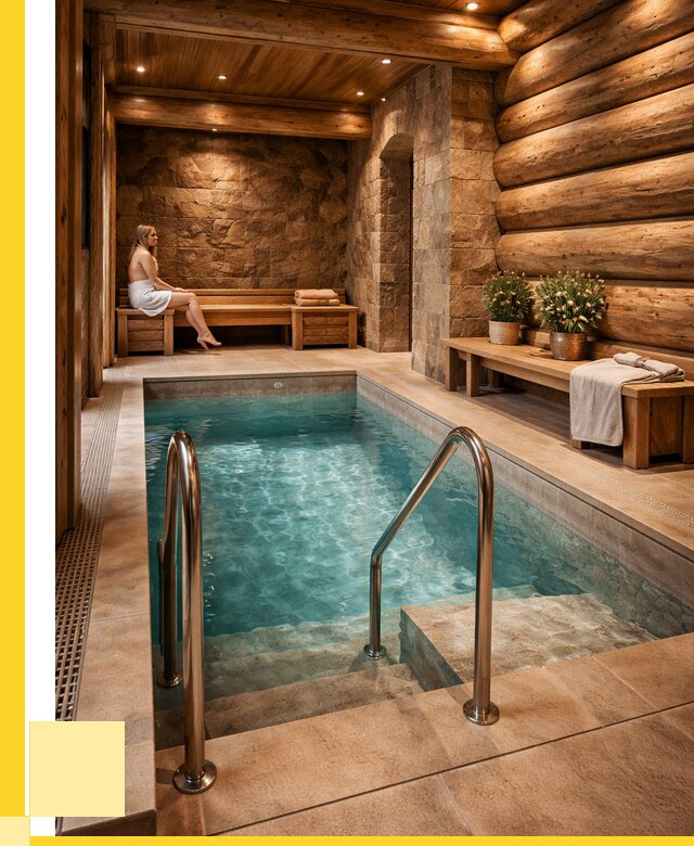 Аренда бани с бассейном в Большой Камне от 1521150 р. | ЭриданБль