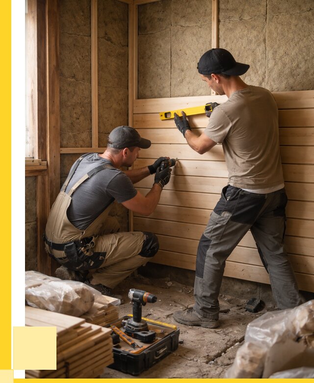 Ремонт саун в Большой Камне под ключ от 20282 р. сейчас ЭриданБль