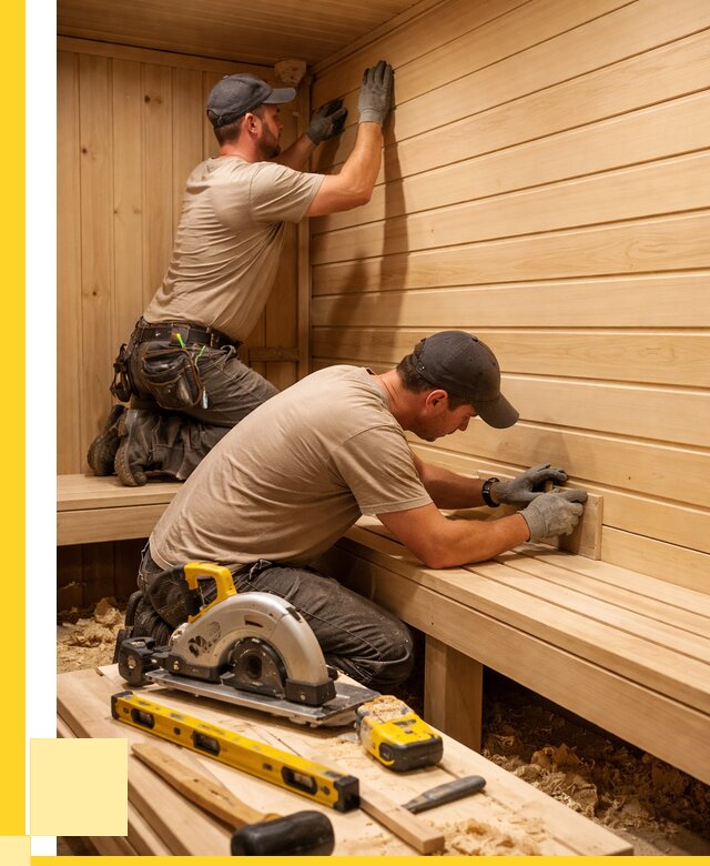 Обшивка саун вагонкой в Большой Камне от 2535 р. | ЭриданБль