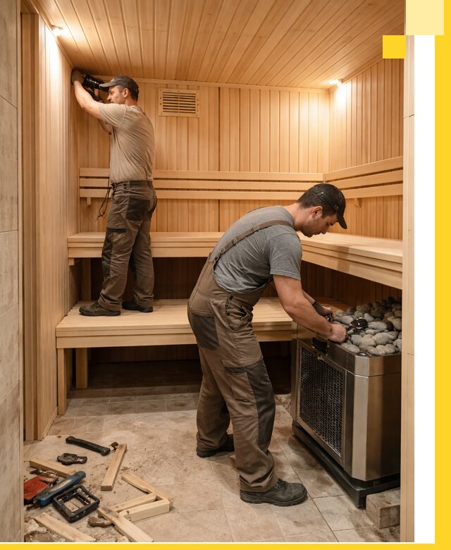 Купить сауну под ключ в Большой Камне с монтажом и гарантией